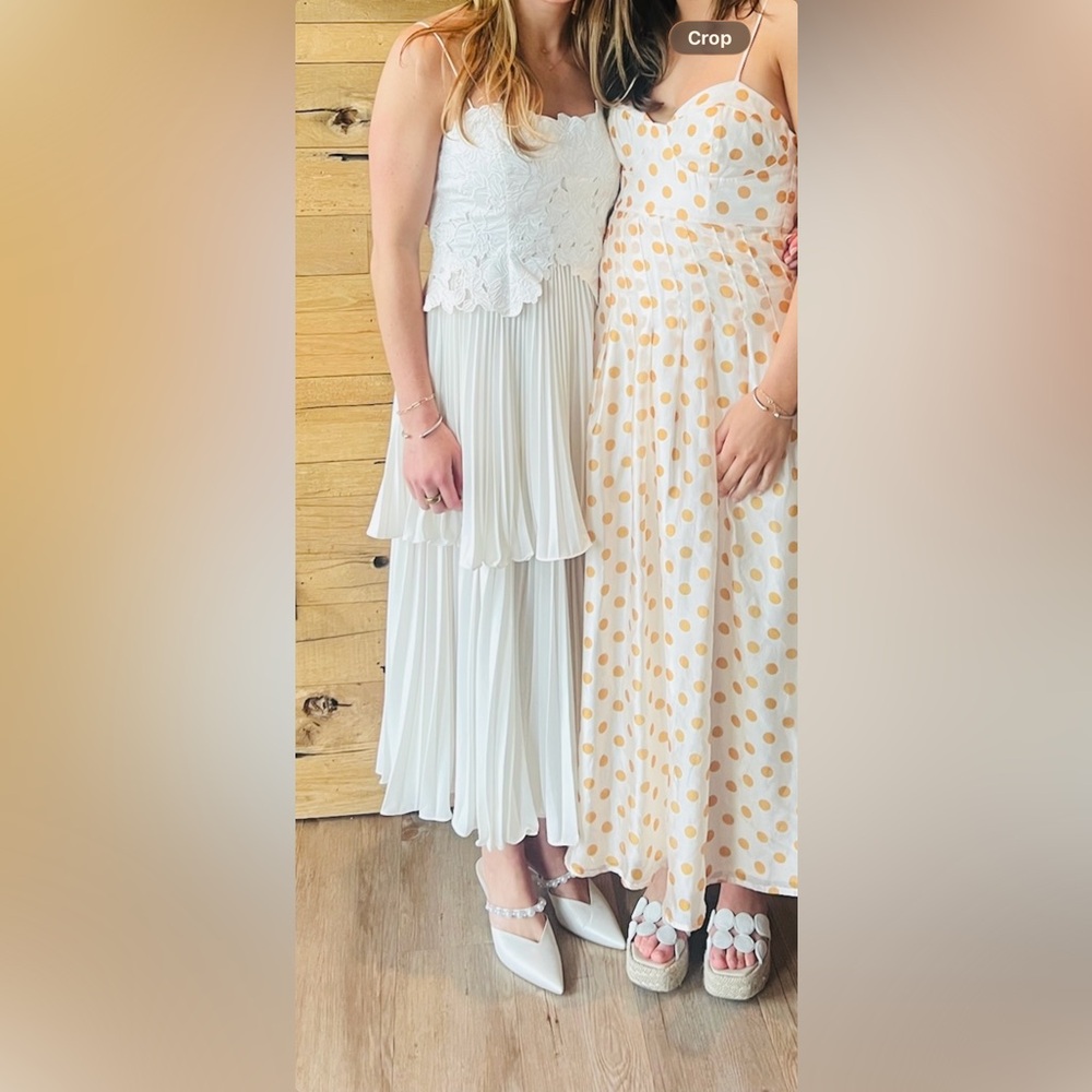 AMUR White and Cream Dresses